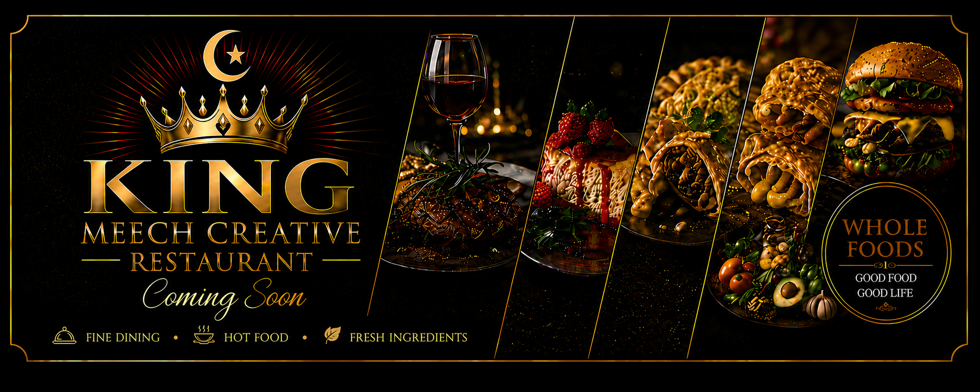King Meech Restaurant banner